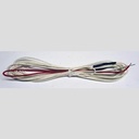 HEATER WIRE GL BRAID 212" 115V 1.7 W/FT, 20" RED/WTE LEADS