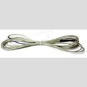 HEATER WIRE GL BRAID 230" 115V 3.5W/FT 48" BLUE/WHT LEADS