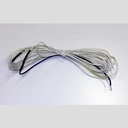 HEATER WIRE GL BRAID 259.5 220 3.5W/FT, 12" YELLOW BLUE LEADS