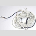 HEATER WIRE GL BRAID 259.5" 115V 3.5W/FT 12" BLUE/WHT LEAD