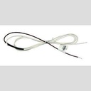 HEATER WIRE GL BRAID 54" 115V 3.7W/F 12" BROWN/WHT LEADS