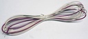 HEATER WIRE GL BRAID 68" 115V 34" VIOLET/WHT LEAD 1.4W/