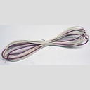 HEATER WIRE GL BRAID 92" 115V 34" VIOLET/WHT LEAD 1.4W/