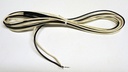 HEATER WIRE GL BRAID 95" 115V 3.5W/FT 18" BLACK & WHITE LEAD