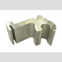 HINGE, DELI, ALUM EXT, 6063 T-5 MILL 1-5/8"