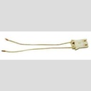 LAMPHOLDER, LR110 FLAT BI PIN 