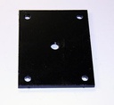 LEG MOUNTING PLATE COATED BLK TRCB-RC/TBB/TDD/TDB