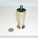 LEG, 2-1/2" W/ 3/8" STEM FLANGE PAD TUC-27G