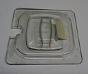 LID, RUBBERMAID 1/6 SIZE HARD COVER W/ NOTCH