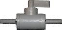 Plastic Inline Shutoff 1/4" x 1/4" Barb