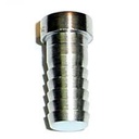 Plug Hose Barb 1/2" Stainless Steel