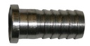 Stem 3/8 Flare 1/4 Barb Stainless Steel