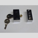 LOCK, 0100SL0000 FOR TRI'S SECURITY LOCK CROME PLATED
