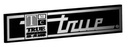 NAMEPLATE, TRUE 1-1/4 X7-5/8 ALL COOLERS EXCEPT T'S/GC'S &