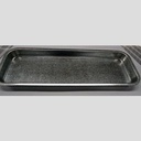 PAN, DRAIN COND METAL W/HOLE