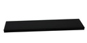 PLASTIC EXT, #2963 2-1/2"X 7/8 BLACK RV  DOOR SHIM