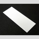 PLATE, 3/4 X 2, .025 WHT ALUM