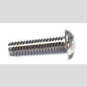 SCREW, 1/4-20 X 1 SLTD RND HD MS, 18-8SS