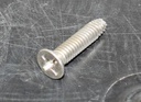 SCREW, 12-24 X 1 PHIL FLAT HD TYPE F, 410SS