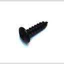 SCREW, 6-18 X 1/2 PHIL TRS HD SMS, 410SS, TYPE A, BLK CHR.