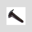 SCREW, 8-18 X 3/4 PH THIN WAFER HEAD 410SS, BLK CHR.