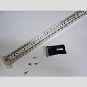 SHELF STD ASM KIT FRONT WHT 52"