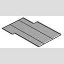 SHELF, TBB-2G/3G/4G LT BLK 