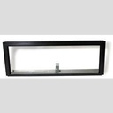 SIGN FRAME ASM GDM-23 BLK LH 26 3/4" X 9-1/4"