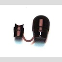 STRAIN RELIEF 90, ID-.325-.335 OD-.625, HEYCO, 1327