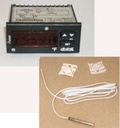 TEMP CONTROL, ELECTRONIC DIXEL XR10C-4P1F1, COMPLETE W/ PROBE